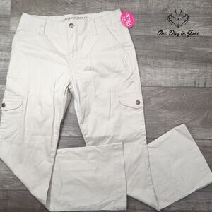 Arizona Jean Company Kids Cargo Jeans - Cream